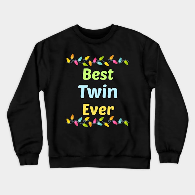 Family Light Twin Crewneck Sweatshirt by blakelan128